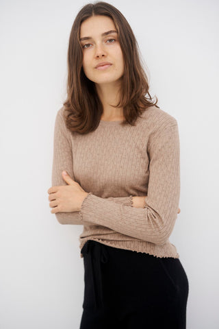 CLARA LANGARM T-SHIRT