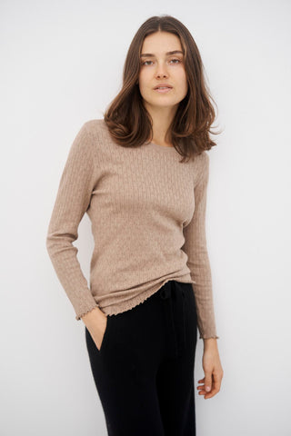 CLARA LANGARM T-SHIRT