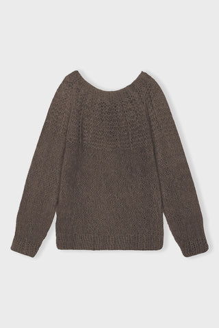 SUNIL HANDGESSTRICKTER PULLOVER