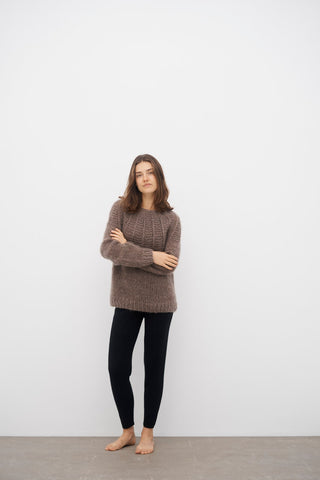 SUNIL HANDGESSTRICKTER PULLOVER