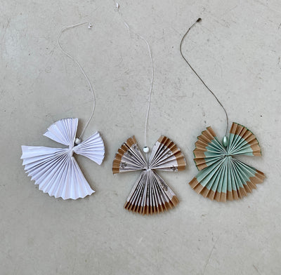 DIY: Einfacher &amp; hübscher Papierengel 