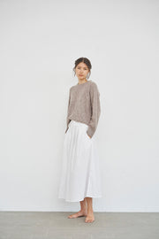 CHRISTINE CABLE PULLOVER