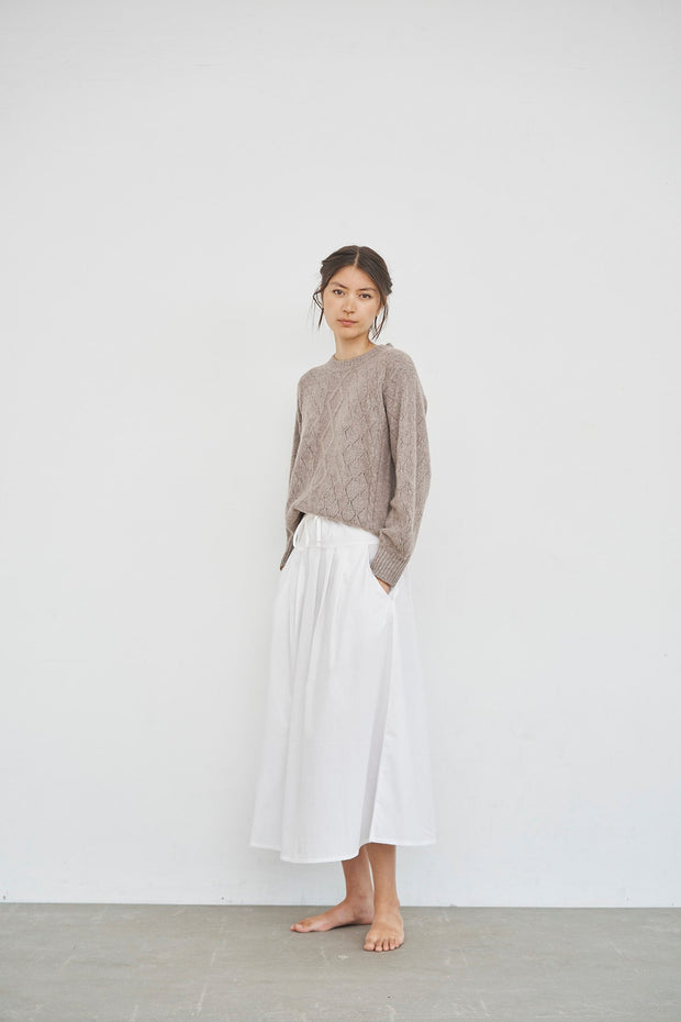 CHRISTINE CABLE PULLOVER