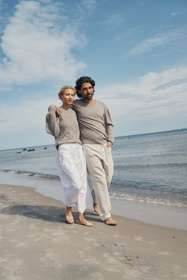CHRISTINE CABLE PULLOVER