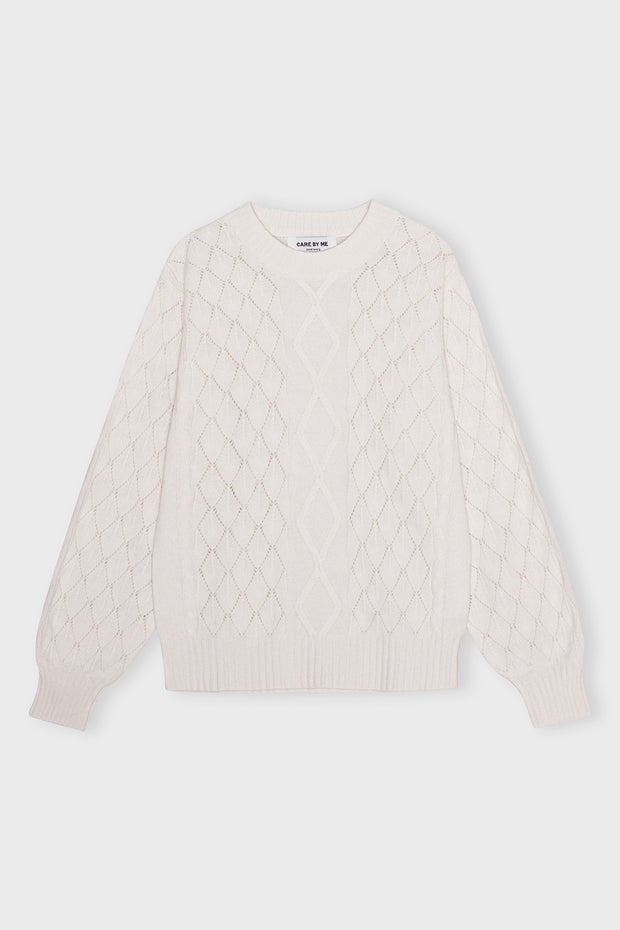 CHRISTINE CABLE PULLOVER