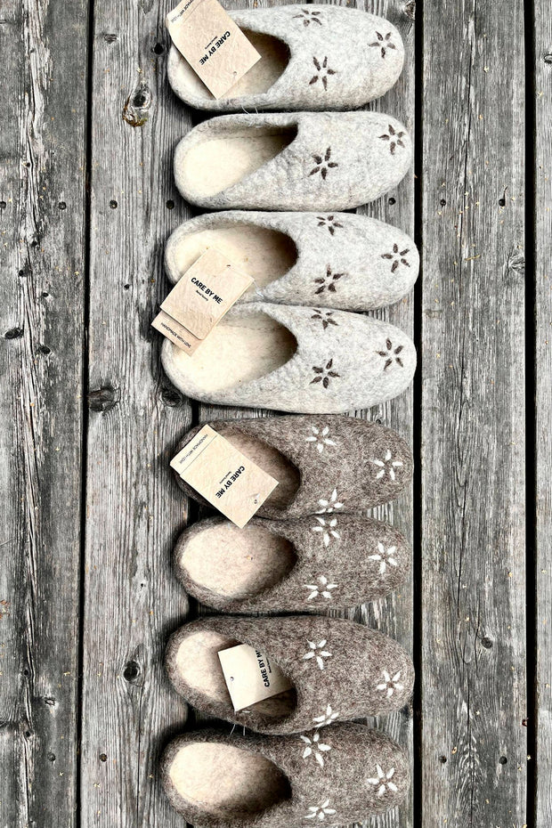 WARM FEET FILZHAUSSCHUHE